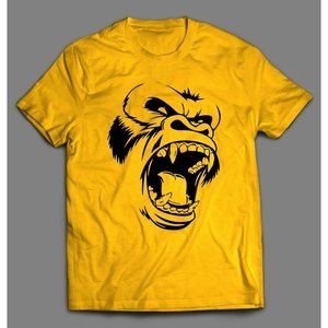 SCREAMING GORILLA GYM CUSTOM ART QUALITY SHIRT